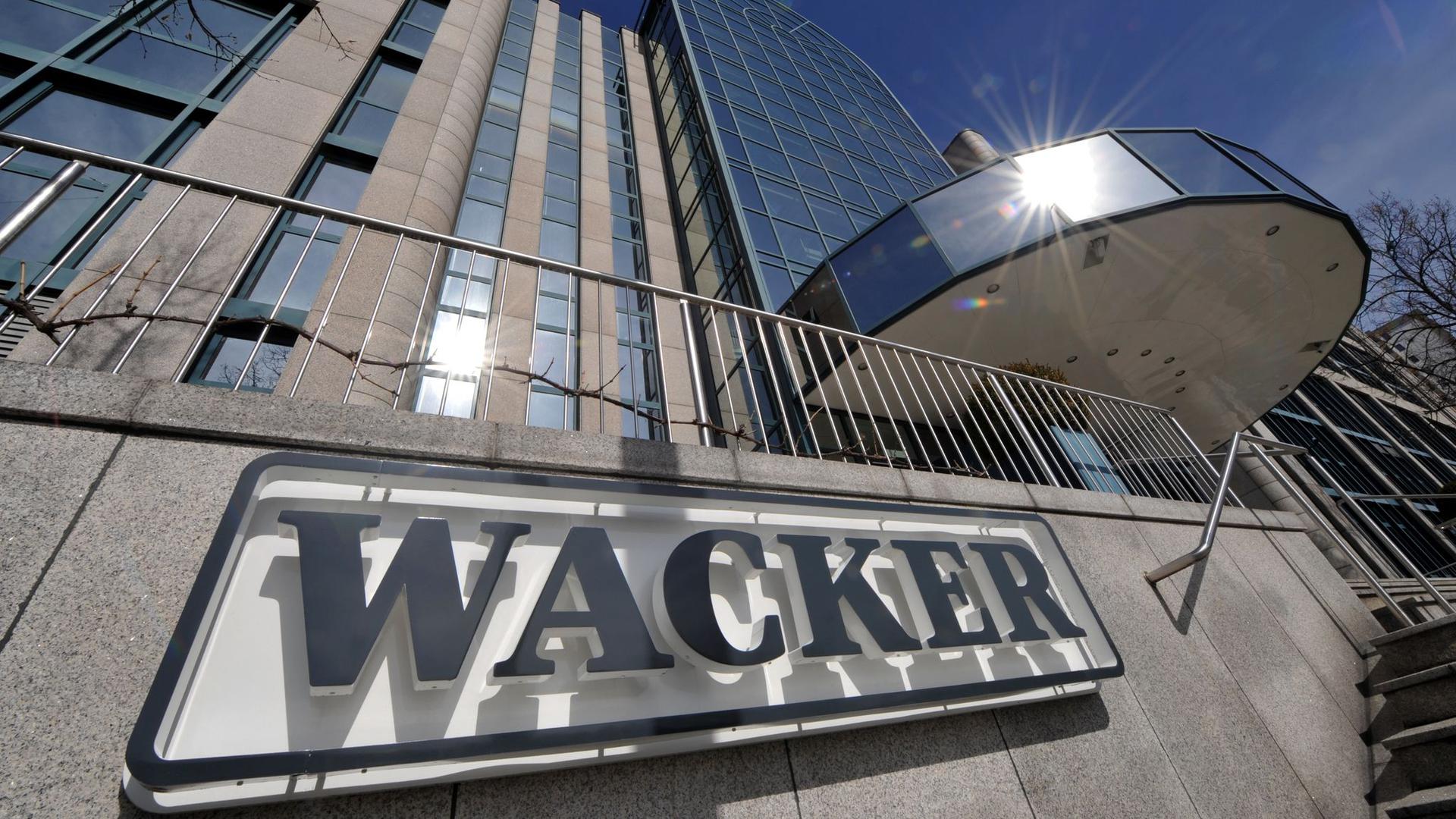 Der Hauptsitz der Wacker-Chemie in München Perlach.