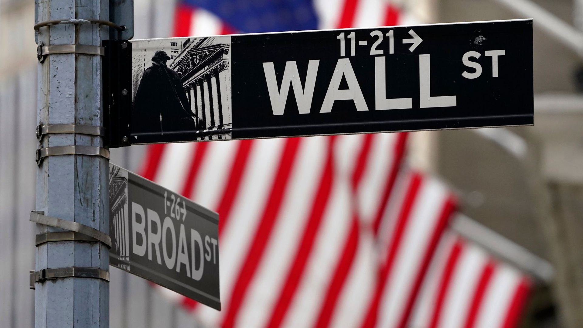 Die Anleger an der New Yorker Börse reagieren mit Kursgewinnen auf die Vereidigung des neuen US-Präsidenten.