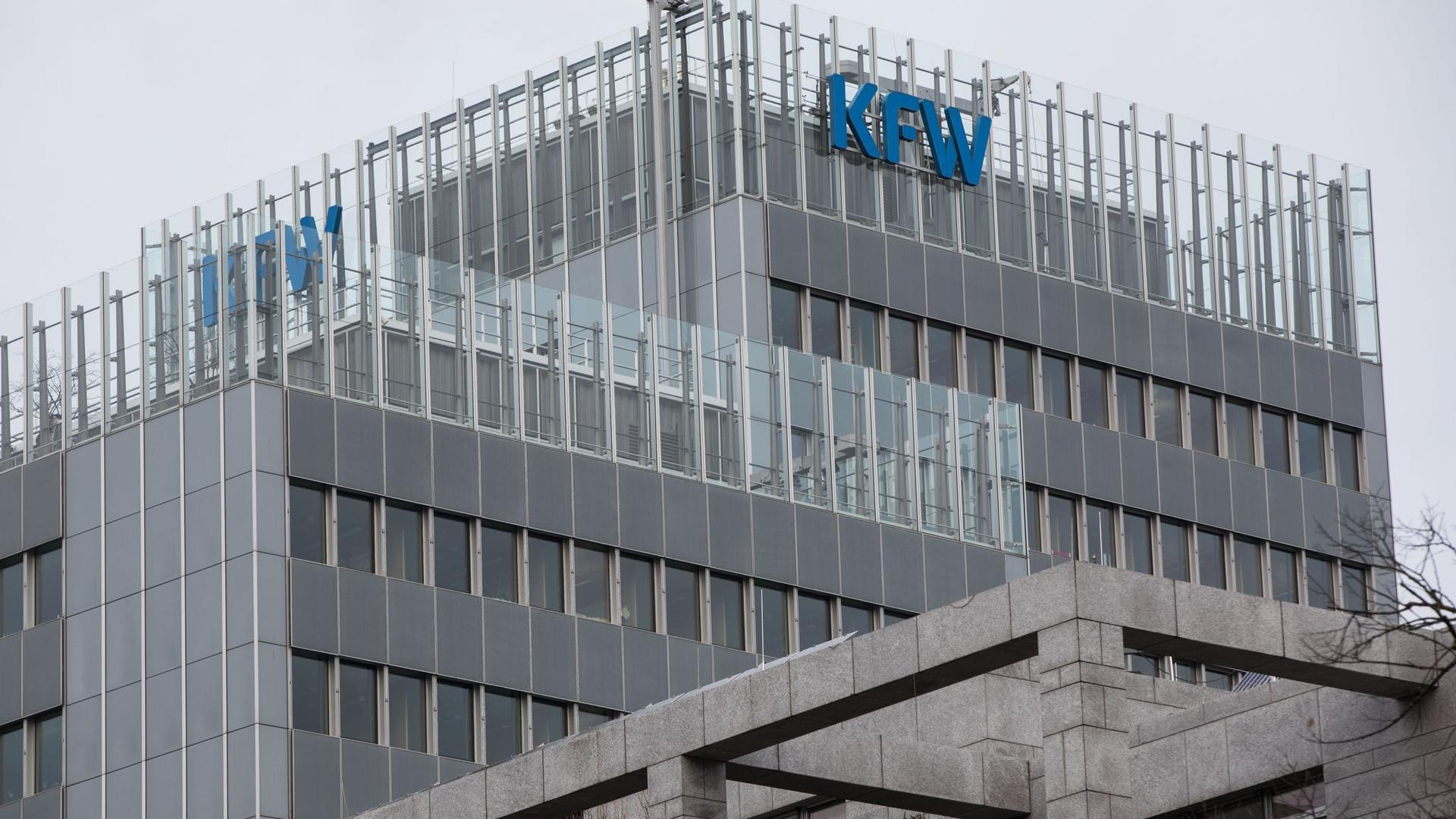 Die Zentrale der Förderbank KfW in Frankfurt am Main.
