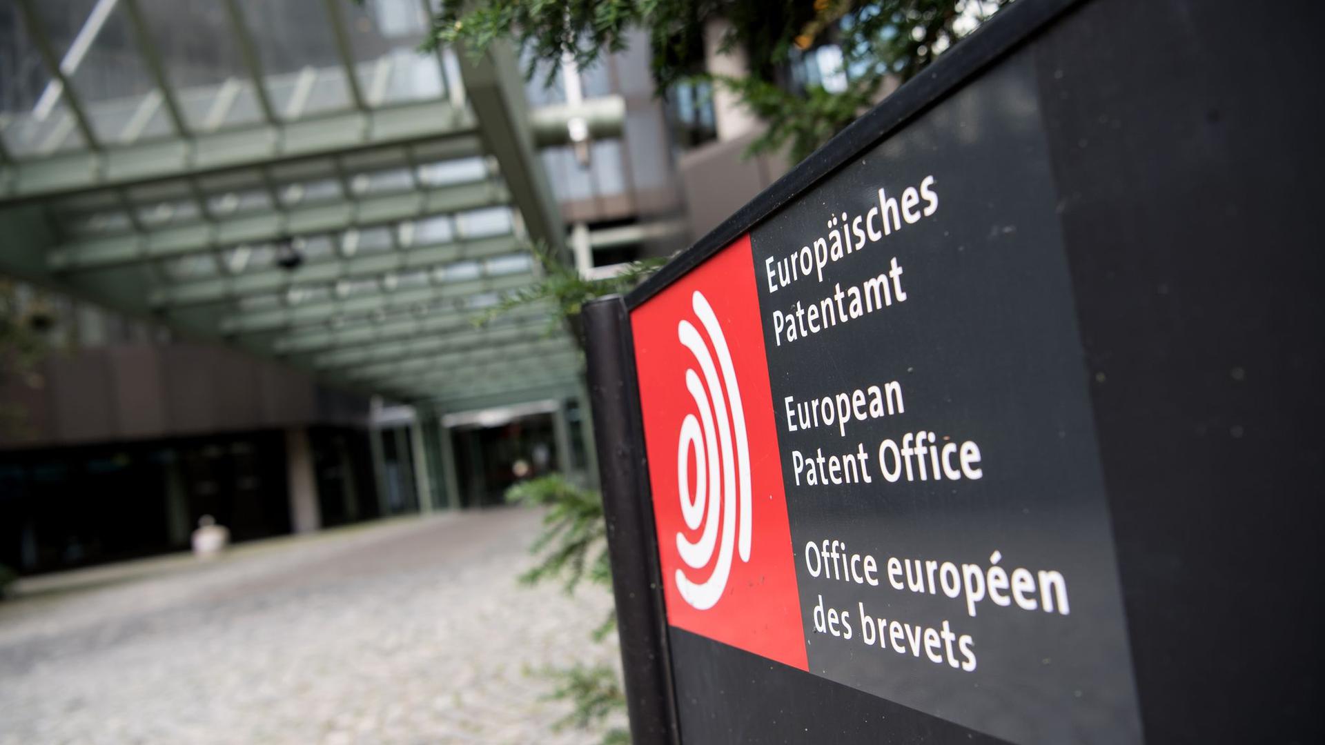 Das Europäische Patentamt in München.