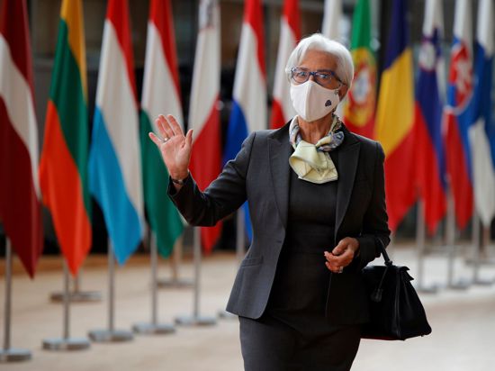 EZB-Präsidentin Christine Lagarde plädiert für eine Politik der ruhigen Hand.