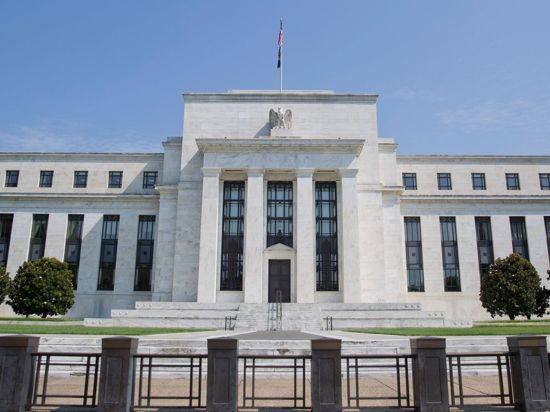 Der Hauptsitz der US-Notenbank Federal Reserve in Washington.
