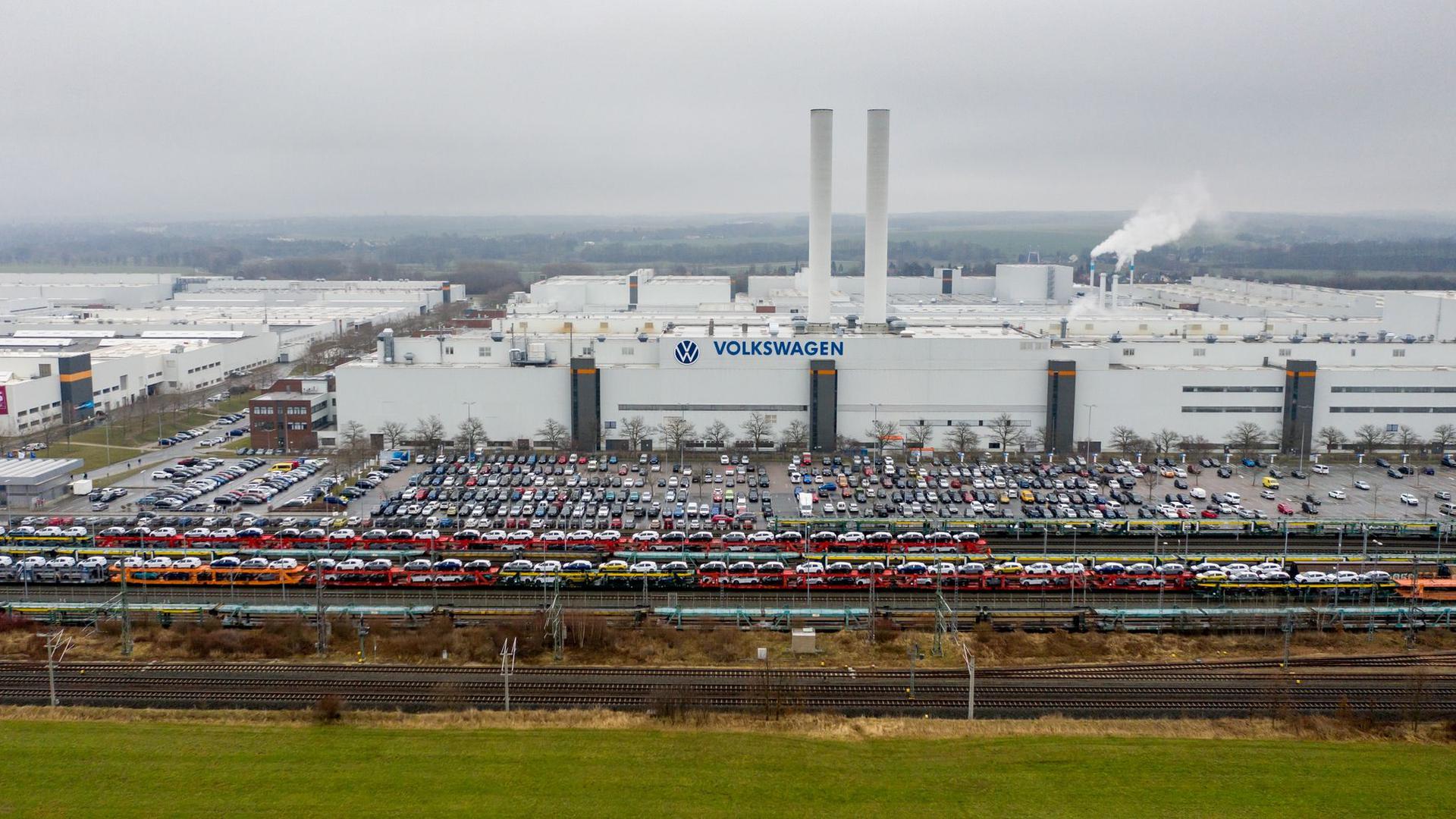 Im Volkswagen-Werk in Zwickau baut Audi die meisten seiner vollelektrischen Fahrzeuge.