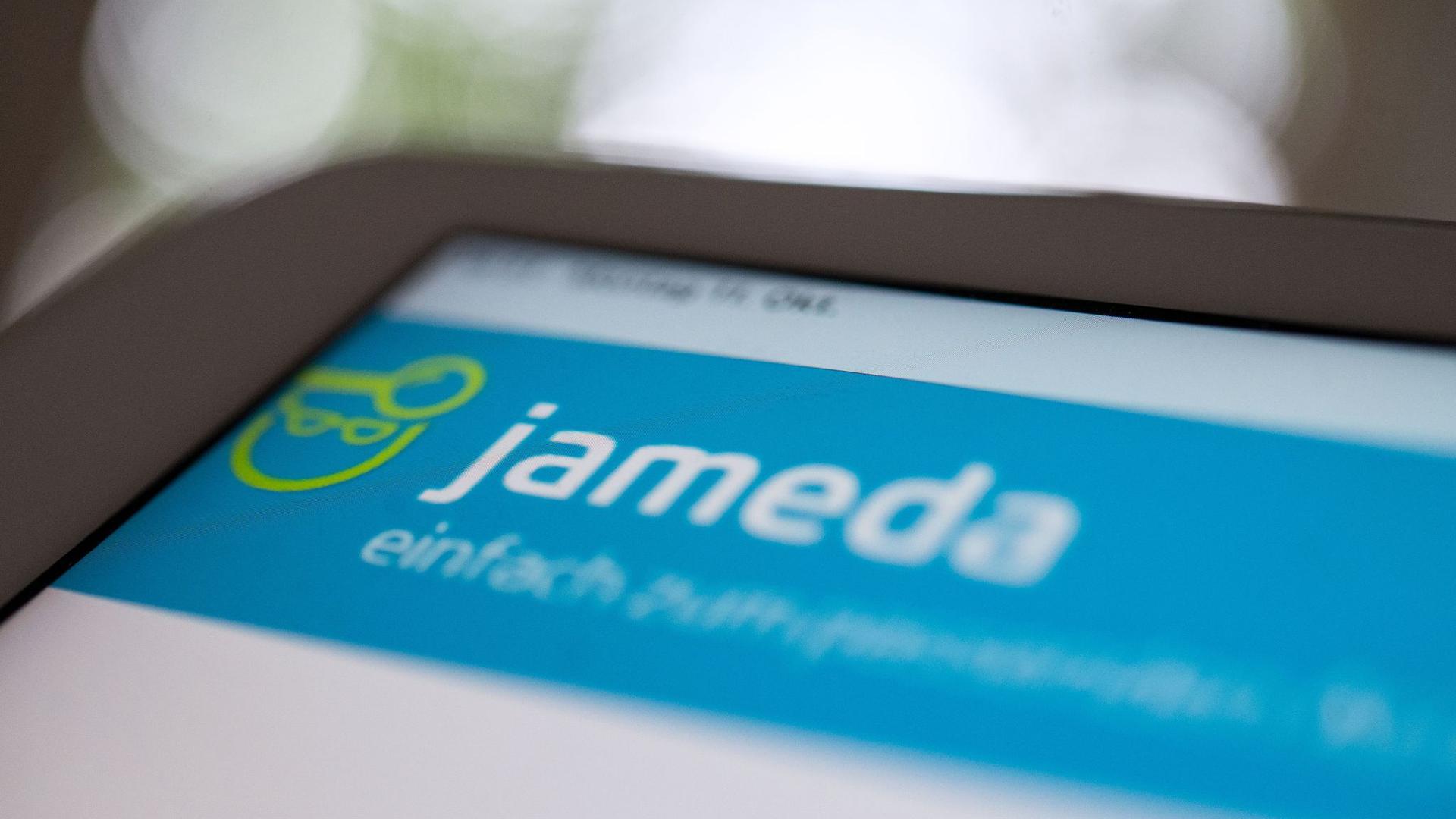 Das Logo des Ärzte-Bewertungsportals Jameda.