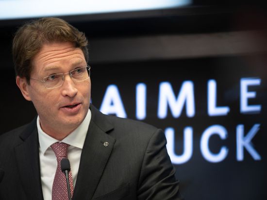 Ola Källenius, Vorstandsvorsitzender der Daimler AG, zeigt sich zuversichtlich für Mercedes.