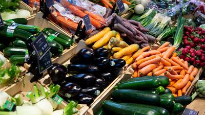 Bio-Lebensmittel werden weiterhin vorwiegend im Supermarkt gekauft.
