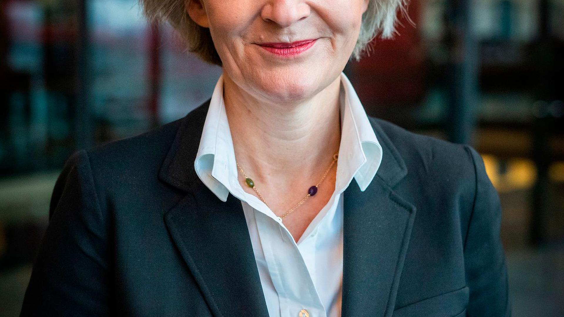 Gaby Bornheim, Präsidentin des Verbandes Deutscher Reeder, wirbt für mehr Frauen, die zur See fahren.