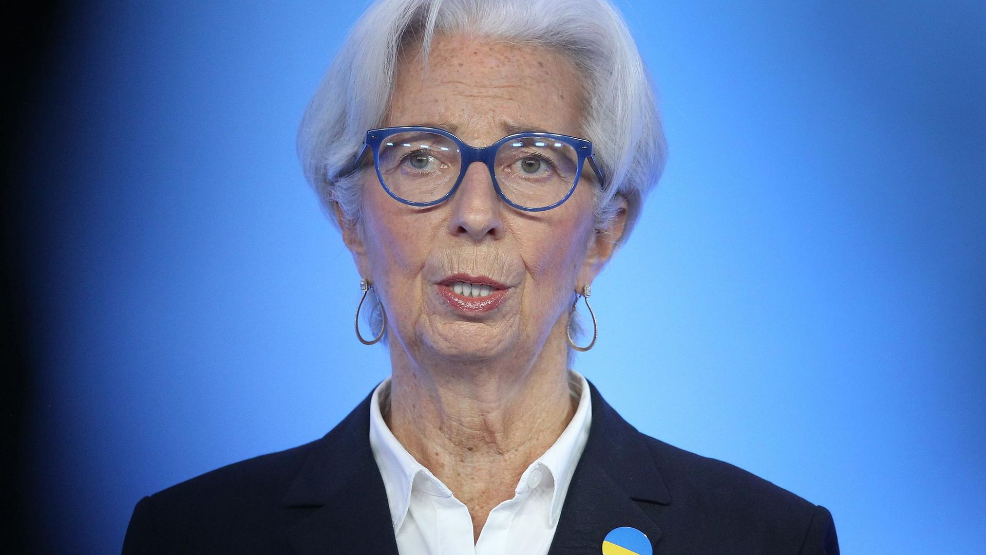 Christine Lagarde, Präsidentin der Europäischen Zentralbank (EZB).