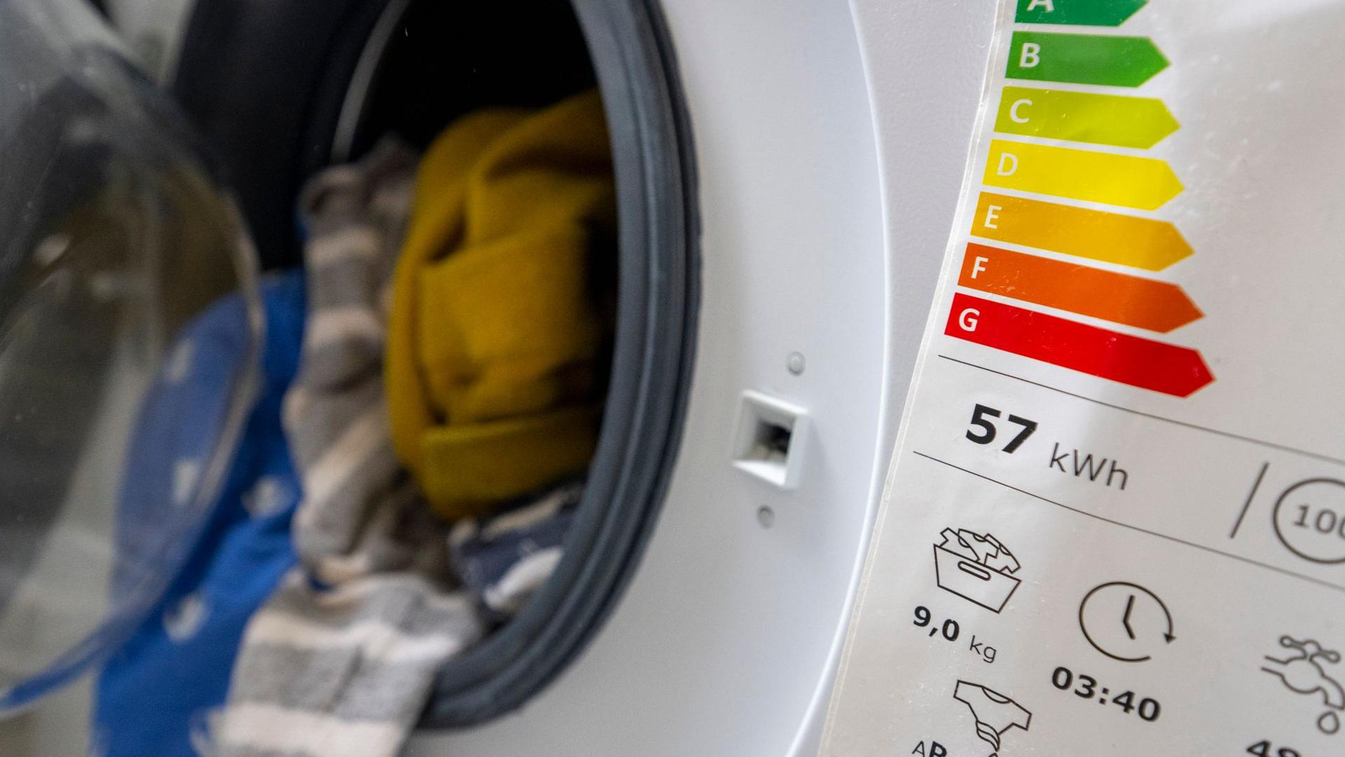 Im ersten Halbjahr 2023 wurden weniger Waschmaschinen verkauft als im Vergleichszeitraum 2022.