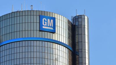 Die Zentrale von General Motors in Detroit.