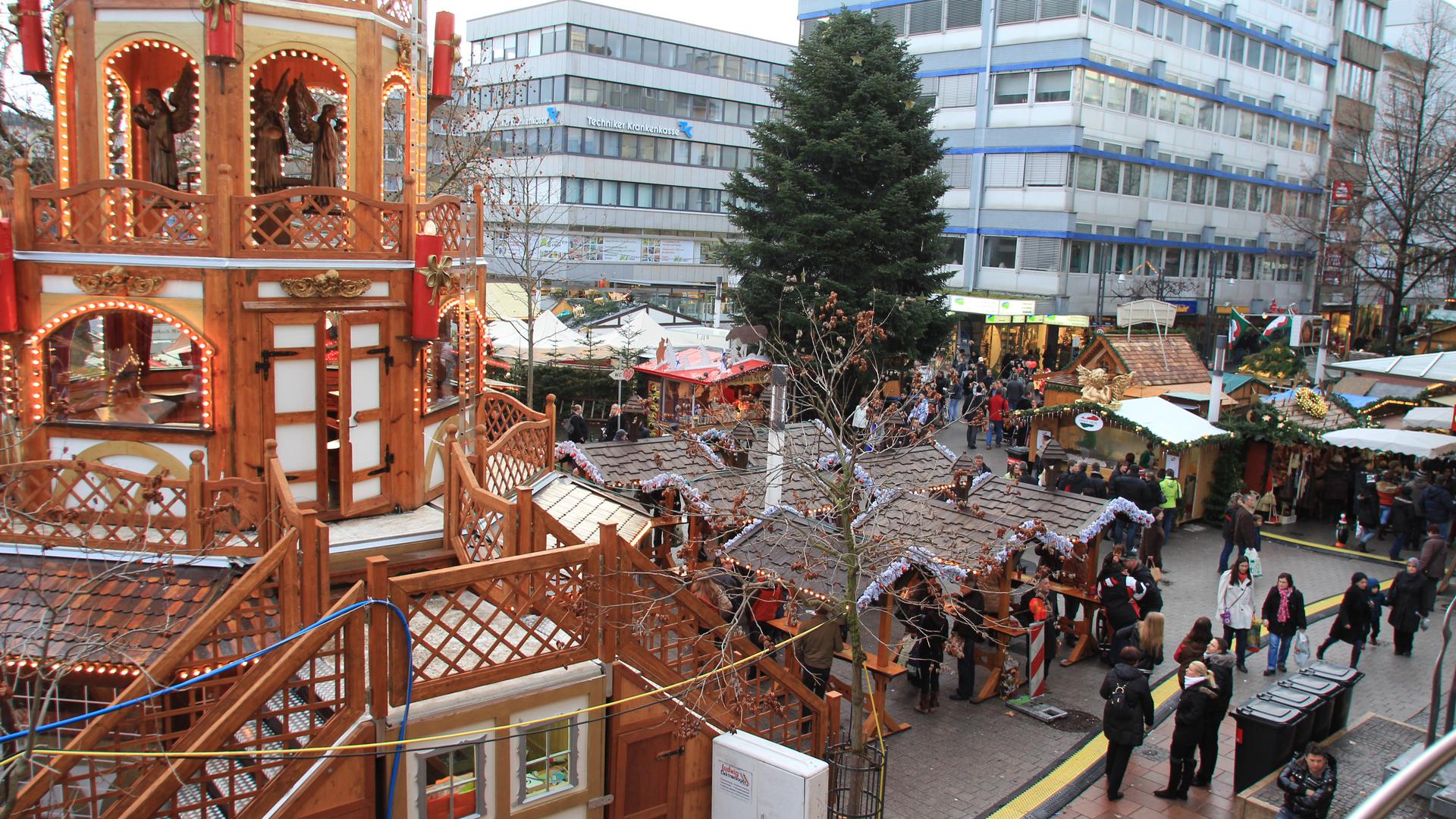 Weihnachtsmarkt 2012 in Pforzheim
