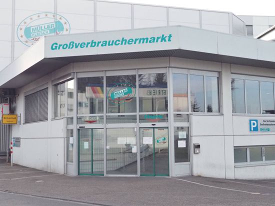 Großverbrauchermarkt von Müller-Fleisch in Birkenfeld.