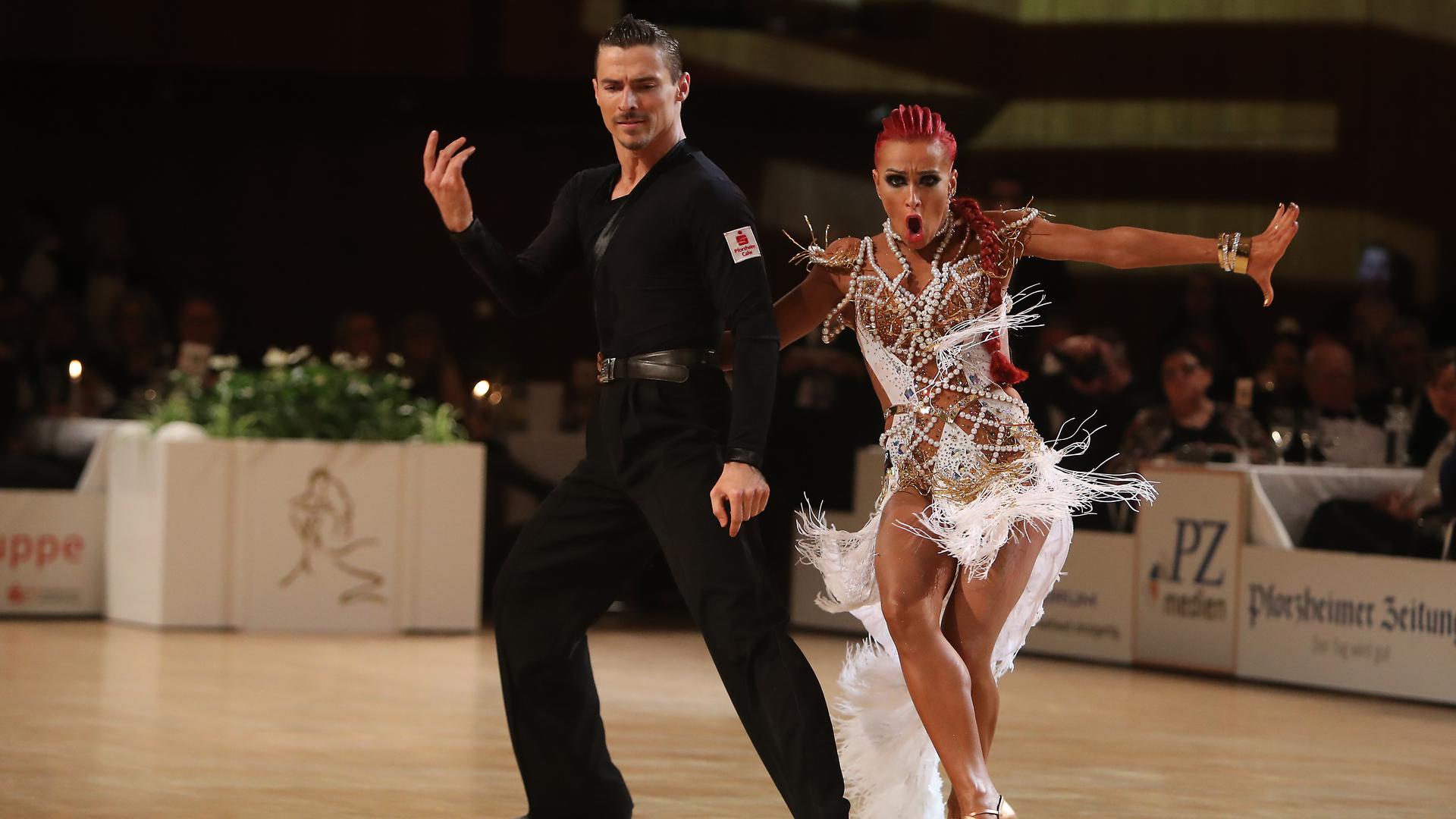 Ausdrucksstarke Performance: Marius-Andrei Balan und Khrystyna Moshenska haben den Goldstadtpokal sechsmal in Folge gewonnen – zuletzt im Jahr 2020.