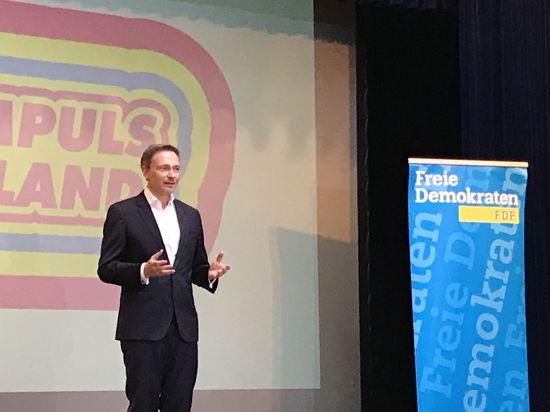 Im Wahlkampfmodus: Christian Lindner schwor die FDP Pforzheim/Enzkreis auf die Wochen vor der Landtagswahl im März ein.