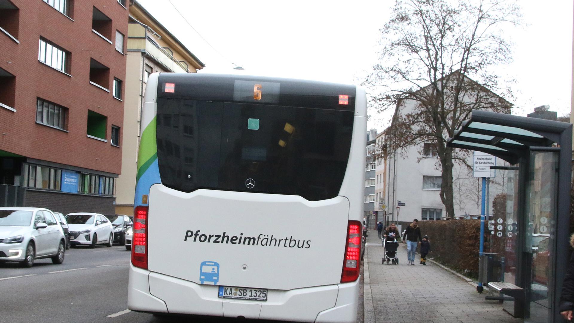 Bus in Pforzheim