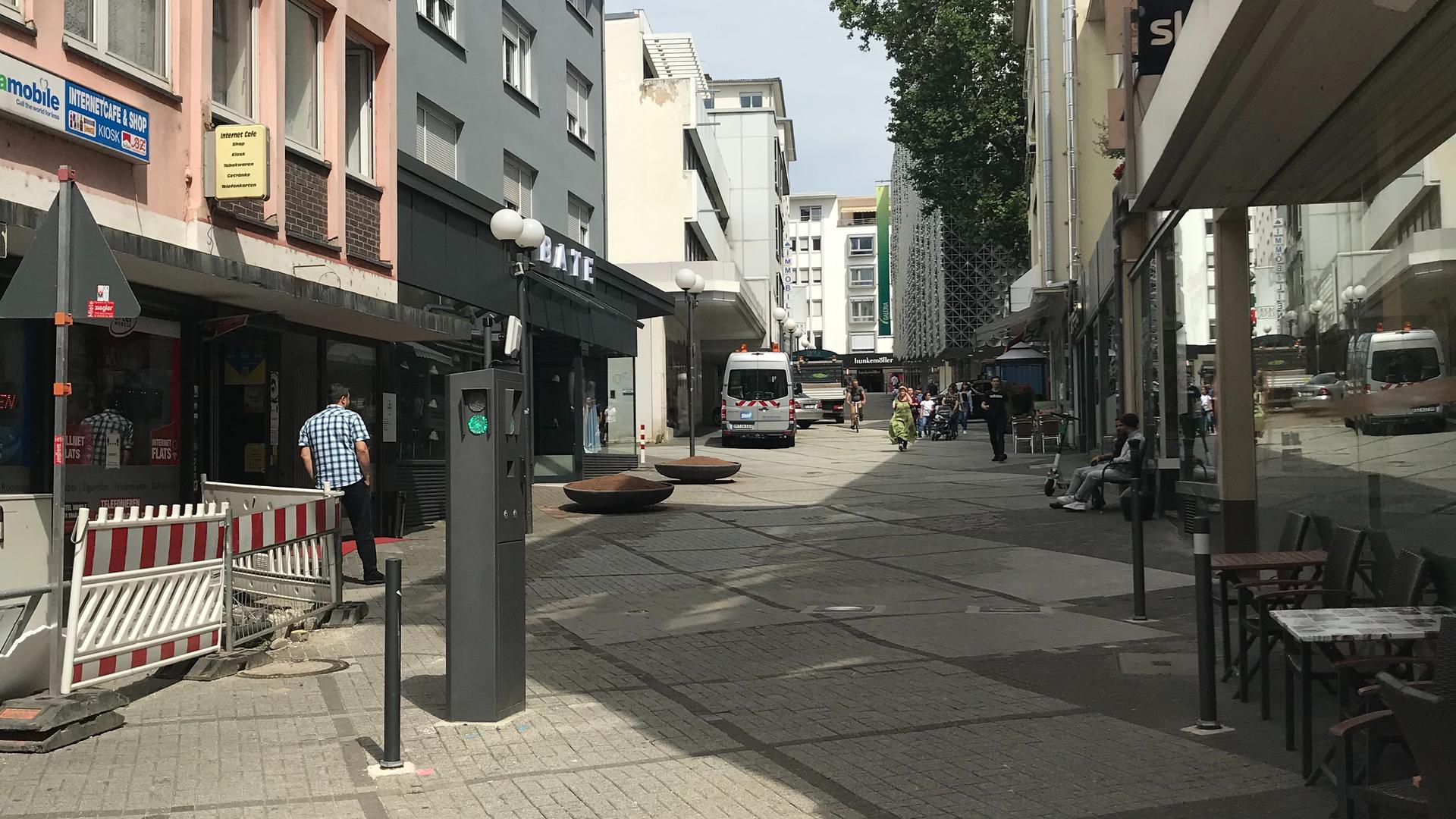 Immer wieder Tatort: Die Lammstraße in der Pforzheimer City hat ihren Ruf bei den Anwohnern weg. Die Polizei kann allerdings kein erhöhtes Kriminalitätsaufkommen erkennen.