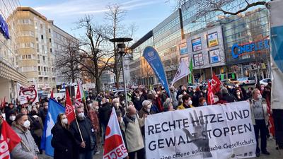 Initiative gegen Rechts, Kundgebung am 23. Februar in Pforzheim