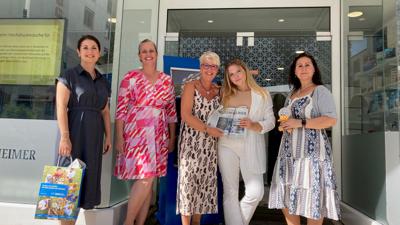 Romina Kraus, Ivonne Kuhnke, Kerstin Messmer-Heger, Jill Jourdan und Magdalena Riedinger