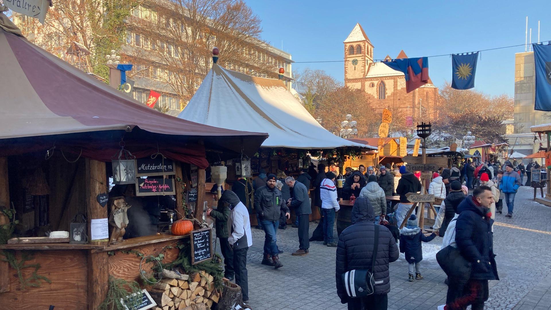 Mittelalter Markt Pforzheim