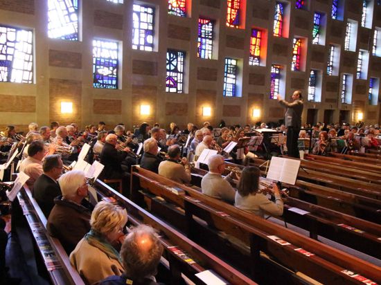 Musiker in Kirche