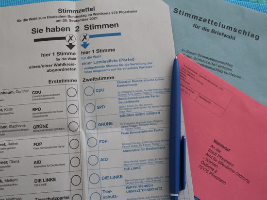 Auf hohem Niveau: Auch im Enzkreis haben vor der Bundestagswahl deutlich mehr Wahlberechtigte Briefwahlanträge gestellt. Viele Stammwähler ziehen aber nach wie vor den Urnengang im Wahllokal vor.
