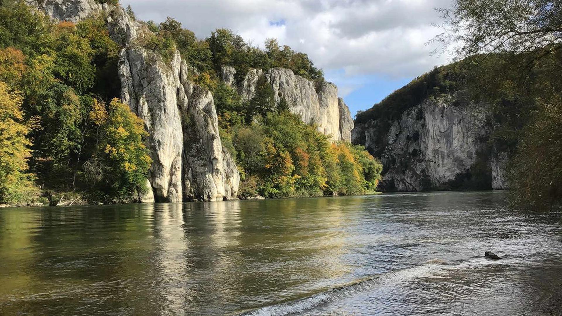 Der Donaudurchbruch bei Weltenburg 