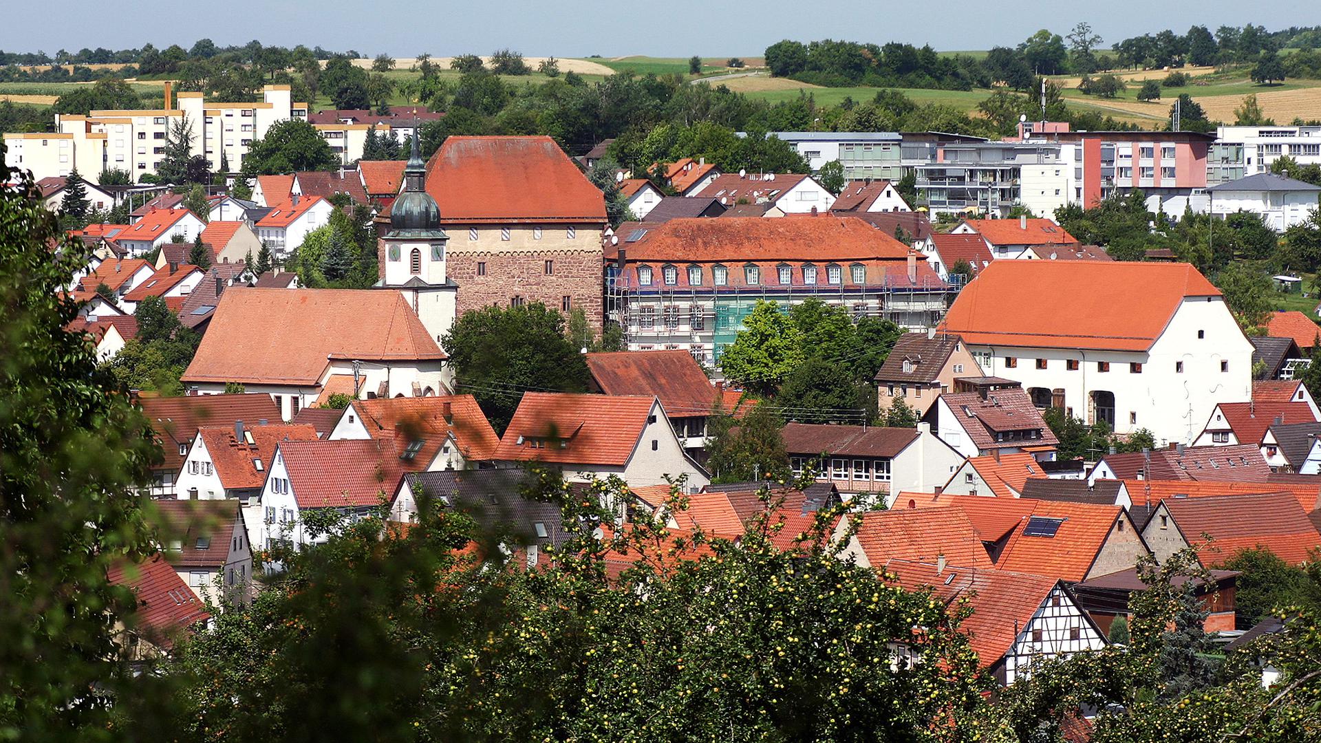 Blick über Heimsheim
