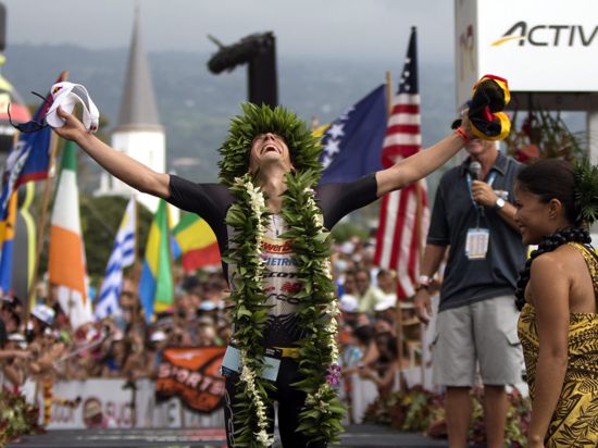 König von Kona: Sebastian Kienle gewinnt am 11. Oktober 2014 den legendären Ironman Hawaii. 