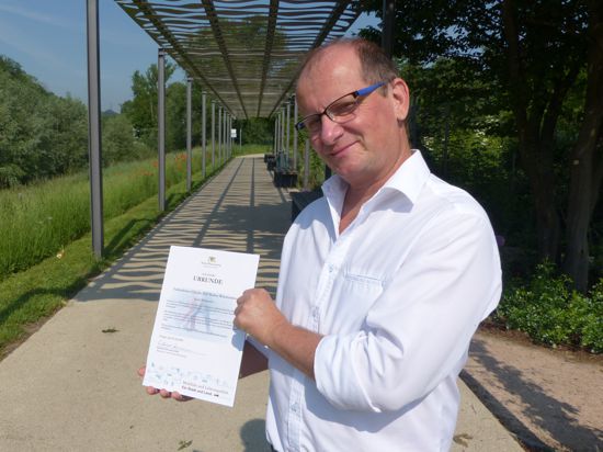 Bürgermeister Winfried Abicht freut sich darüber, dass ein Fußverkehrs-Check in diesem Jahr auch in Mühlacker möglich ist