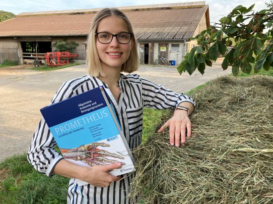 Emily Jilinski, Studentin im Landarzt-Förderprogramm Baden-Württembergs 