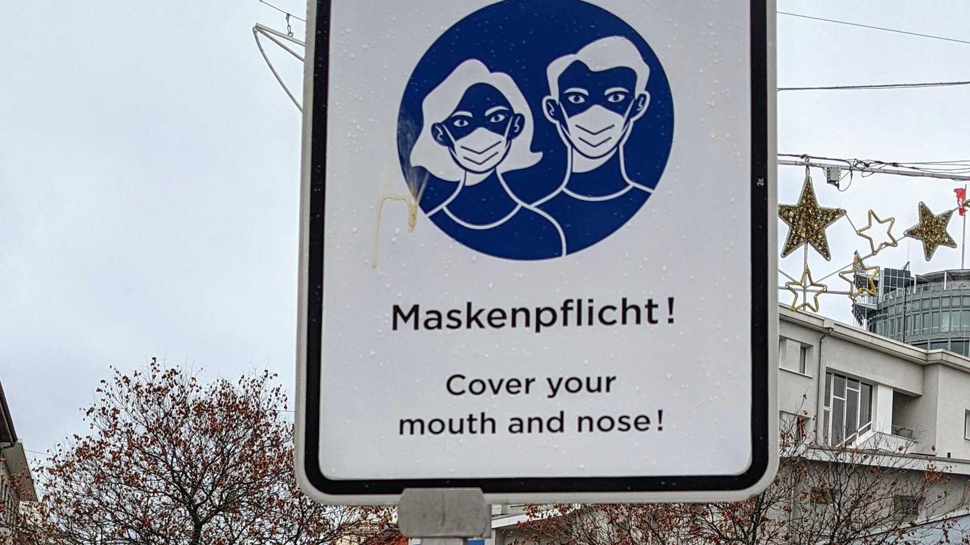 Wieder in Kraft: Die verschärfte Pforzheimer Variante der Maskenpflicht in der Fußgängerzone gilt an Werktagen von 7 bis 19 Uhr.