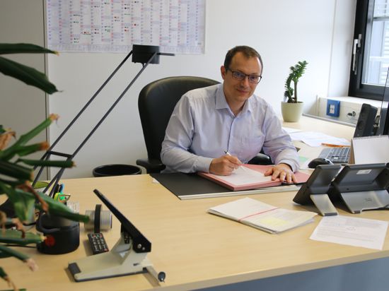 Stefan Hauswirth, seit April 2023 Chef des städtischen Personalamts in Pforzheim