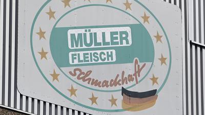Außenaufnahme der Firma Müller Fleisch in Pforzheim