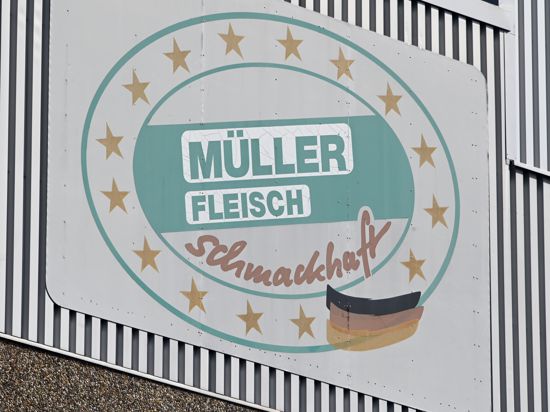 Außenaufnahme der Firma Müller Fleisch in Pforzheim