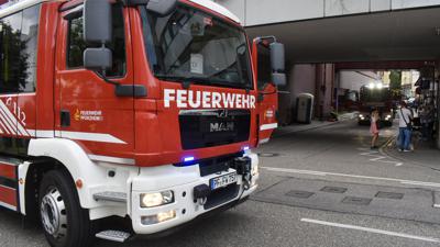 Die Feuerwehr wurde am Samstag zu einem Brand im Goethe-Parkhaus in Pforzheim gerufen.