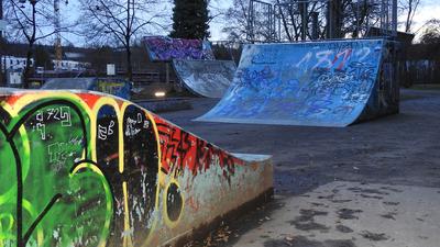 Skateanlage im Pforzheimer Stadtteil Arlinger
