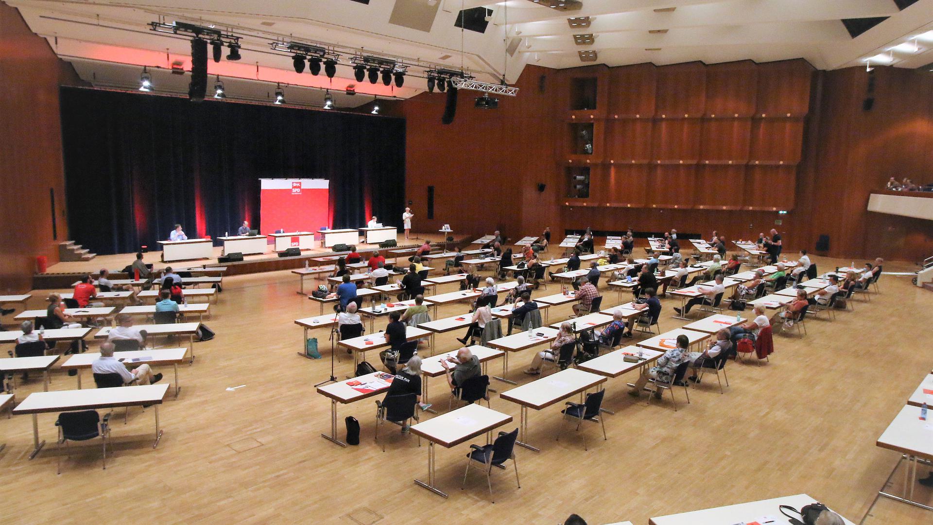 Delegiertenwahl des SPD-Ortsvereins Pforzheim im Kongresszentrum Pforzheim