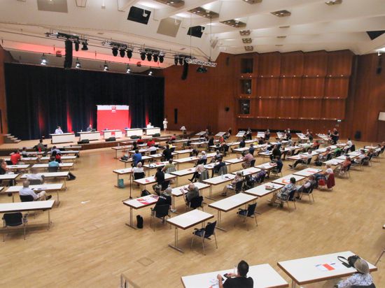 Delegiertenwahl des SPD-Ortsvereins Pforzheim im Kongresszentrum Pforzheim