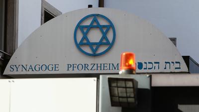Synagoge Pforzheim Sicherheit Polizei