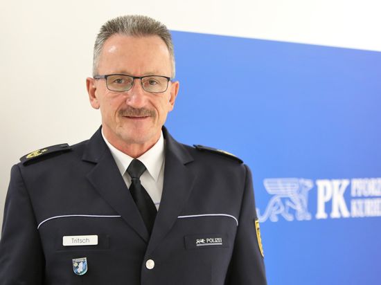 Besuch in der Redaktion: Pforzheims Polizeipräsident Wolfgang Tritsch