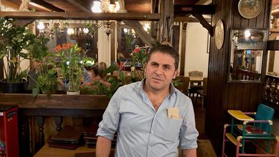 Joseph Sawa vom Restaurant Sirtaki in Pforzheim kann sich derzeit über ein gut laufendes Geschäft nicht beschweren. 