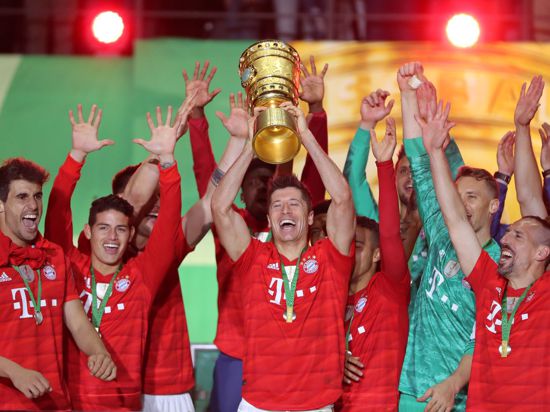 Der FC Bayern München gewann schon im letzten Jahr in Berlin den DFB-Pokal.