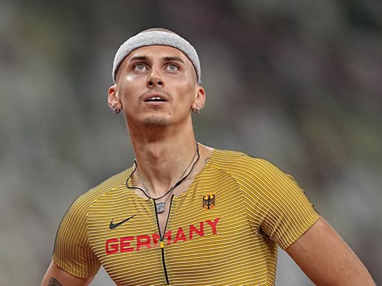 Leichtathletik: Olympia, 400m Hürden Männer, Constantin Preis aus Deutschland. +++ dpa-Bildfunk +++