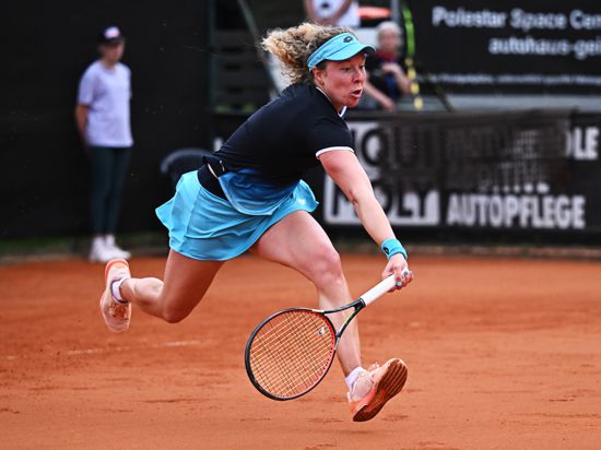 Anna-Lena Friedsam (GER).
GES/ Tennis/ Liqui Moly Open, 12.05.2022