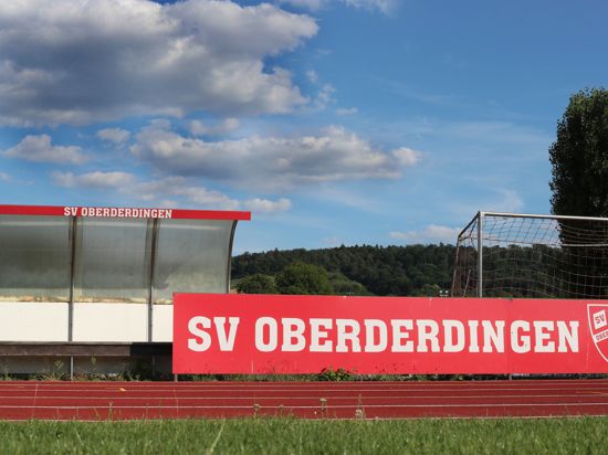 Das Sportgelände des SV Oberderdingen