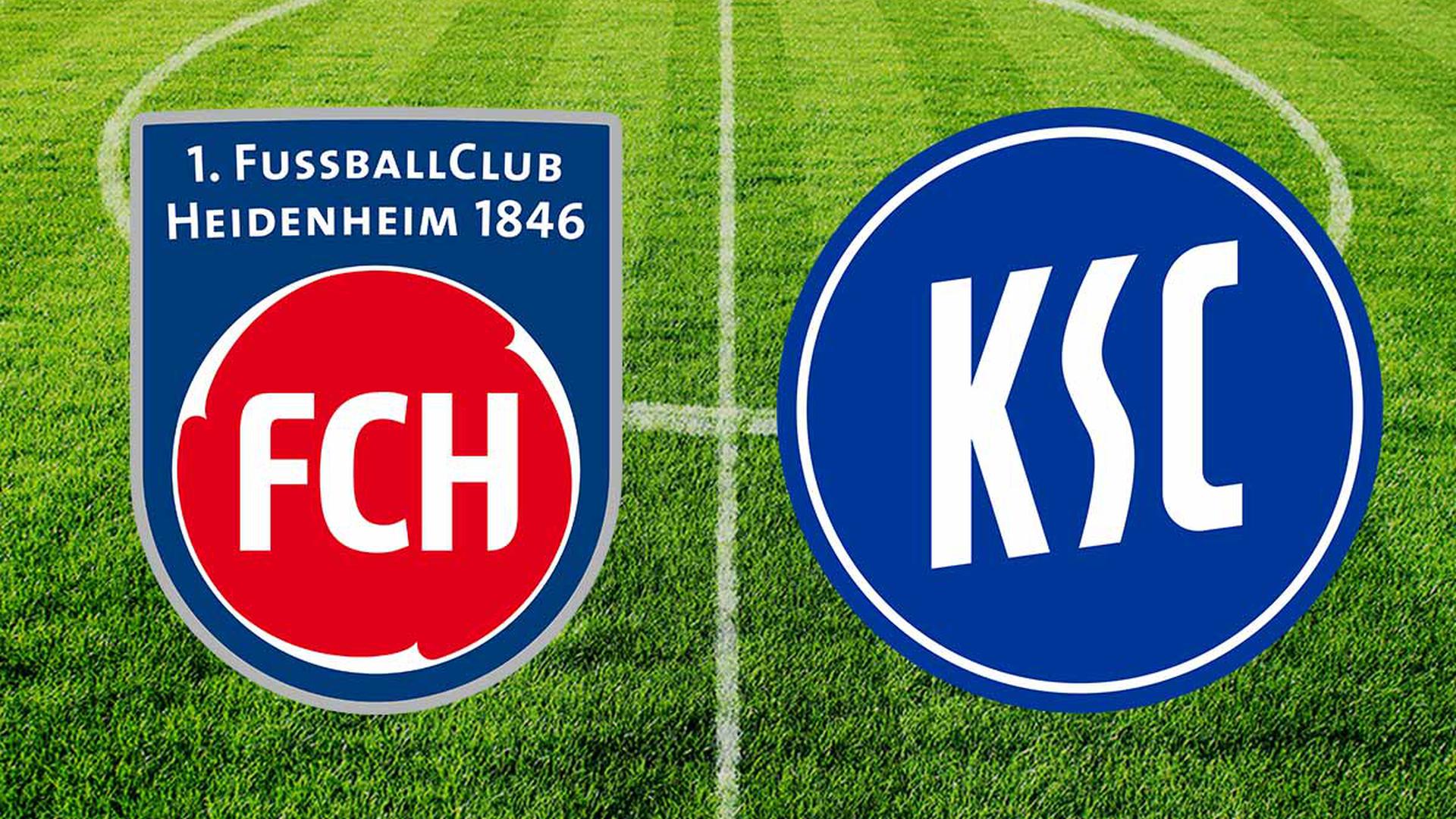 2. Bundesliga: 1. FC Heidenheim gegen Karlsruher SC
