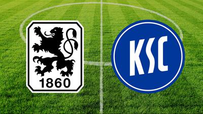 Im Achtelfinale des DFB-Pokals treffen der Karlsruher SC und die Mannschaft von 1860 München aufeinander.