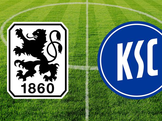 Im Achtelfinale des DFB-Pokals treffen der Karlsruher SC und die Mannschaft von 1860 München aufeinander.