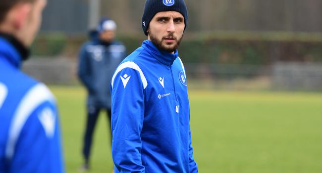 Probetraining: Der bosnische Mittelfeldspieler Amar Begic stellt sich in dieser Woche beim KSC vor und darf auch am Dienstag gegen die Würzburger Kickers ran. 