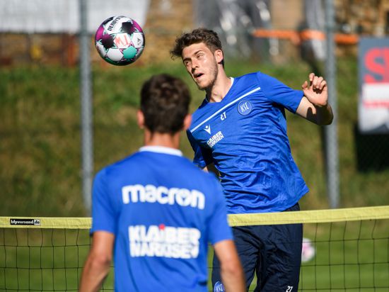 Für Spielpraxis in die Oberliga: KSC-Jungprofi Marlon Dinger wird mindestens bis Jahresende beim 1. FC Bruchsal verteidigen. 